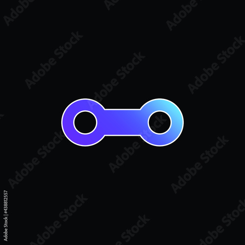 Binoculars blue gradient vector icon © LIGHTFIELD STUDIOS