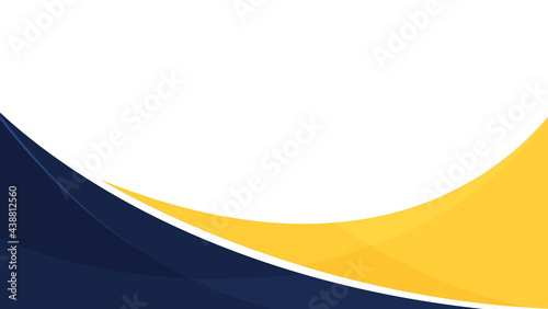 business banner background with orange and blue color