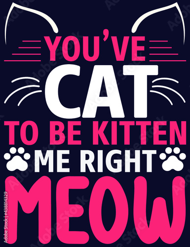 Cat Niche Designs for Multiple use (such as T-shirt, Coffee Cup, Mug, Pillow etc.)