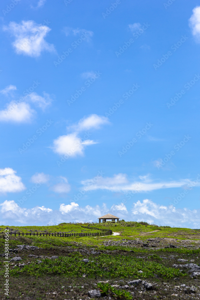 Obraz premium 沖縄県宮古島、6月の風景・日本