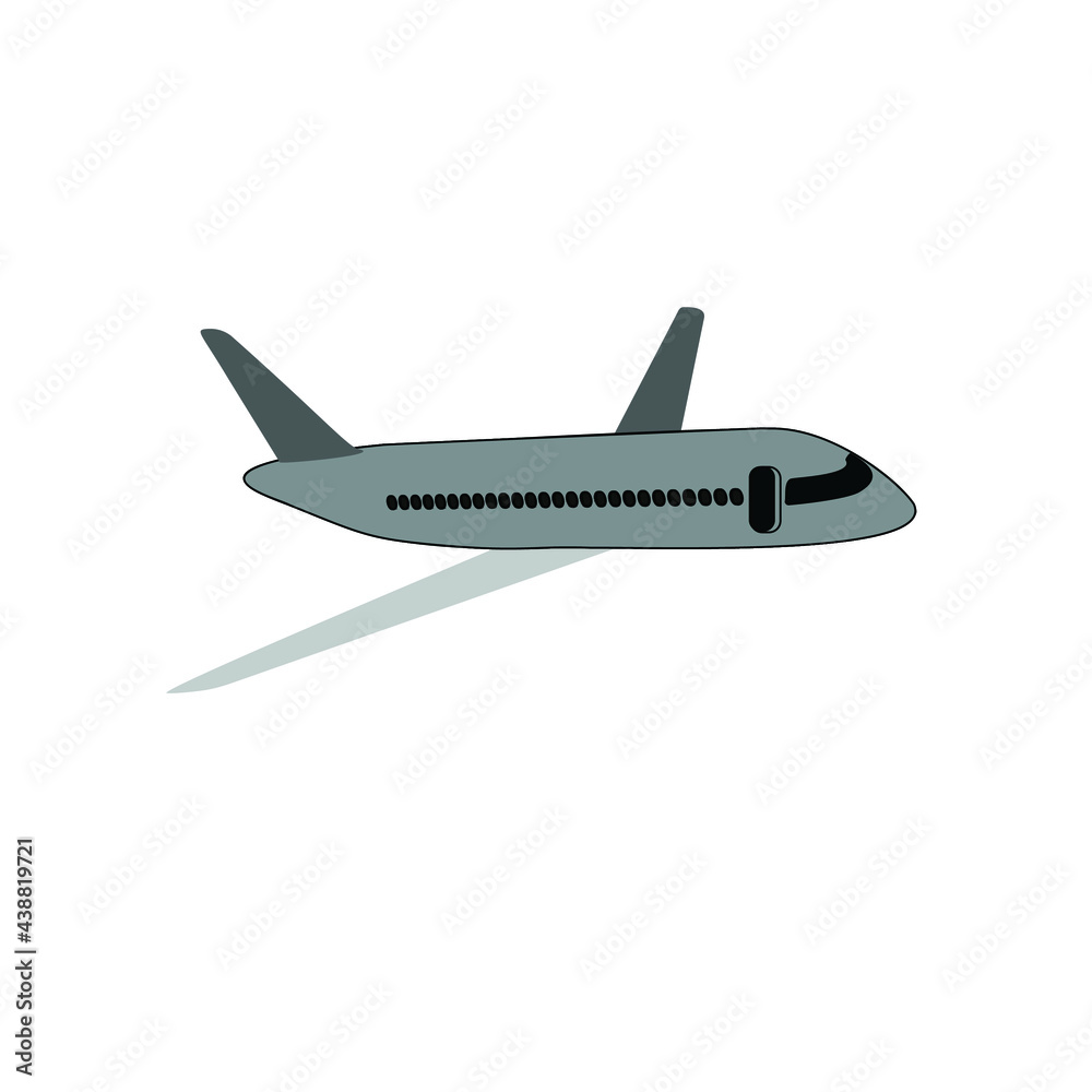 airplane isolated on white airplane isolated on white
