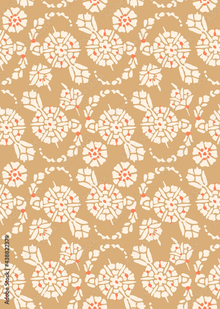 Elegant Floral Tile Pattern Beautiful Ornaments Abstract Seamless Pattern Moroccan Style Elegant Floral Tile Pattern Beautiful Ornaments Abstract Seamless Pattern Moroccan Style