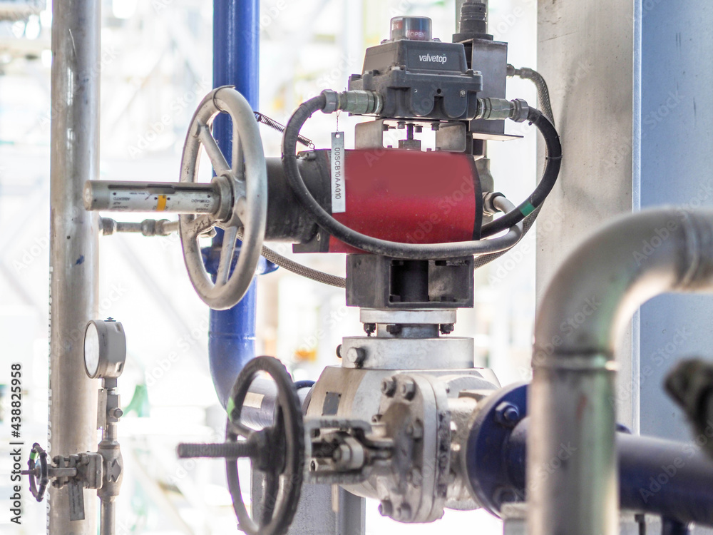 Pneumatic valve for On-Off type which apply industrial zone and popular ...