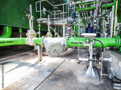 Pressure transmitter was installed in power plant.