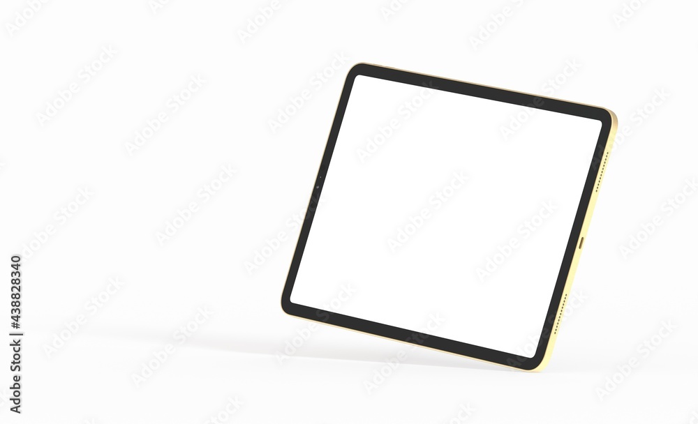 Tablet pc computer with blank screen 3d Tablet pc computer with blank screen 3d
