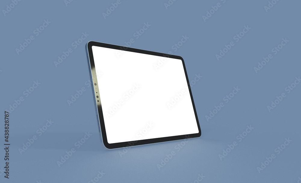 Tablet pc computer with blank screen 3d Tablet pc computer with blank screen 3d