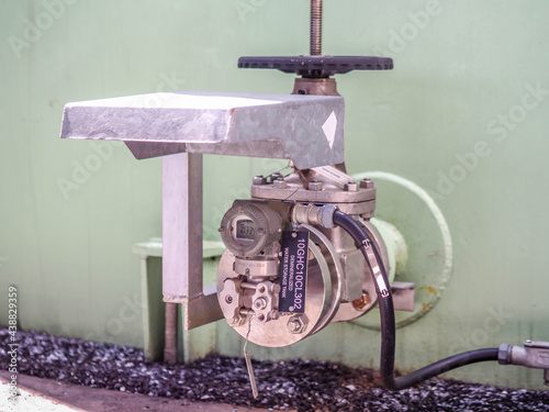 Pressure transmitter was installed in power plant.