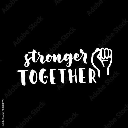 Women's rights quote, phrase. Vector lettering about feminism, woman rights, motivational slogan. Women support and empower, care of yourself, self-care poster.