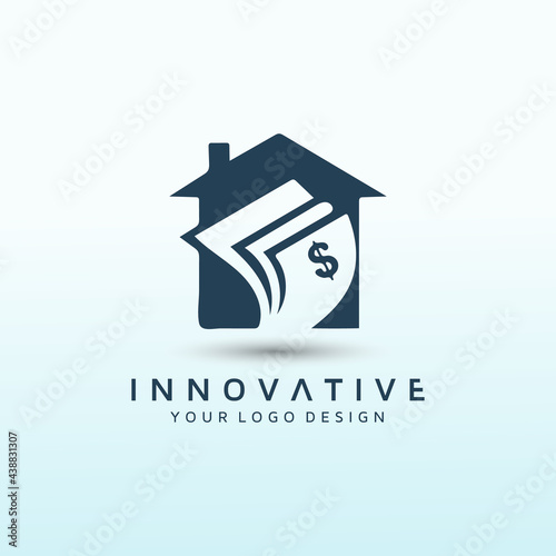 Professional real estate cash logo design