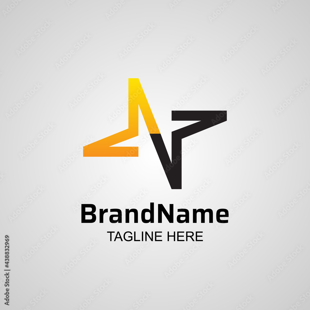 Abstract Letter N Star logo design, creative star line icon Abstract Letter N Star logo design, creative star line icon