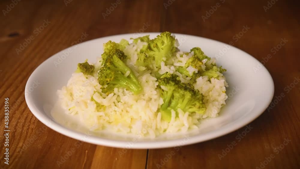 rice and broccoli rice and broccoli