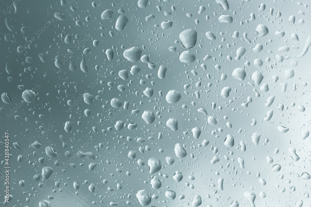 water drops on glass water drops on glass