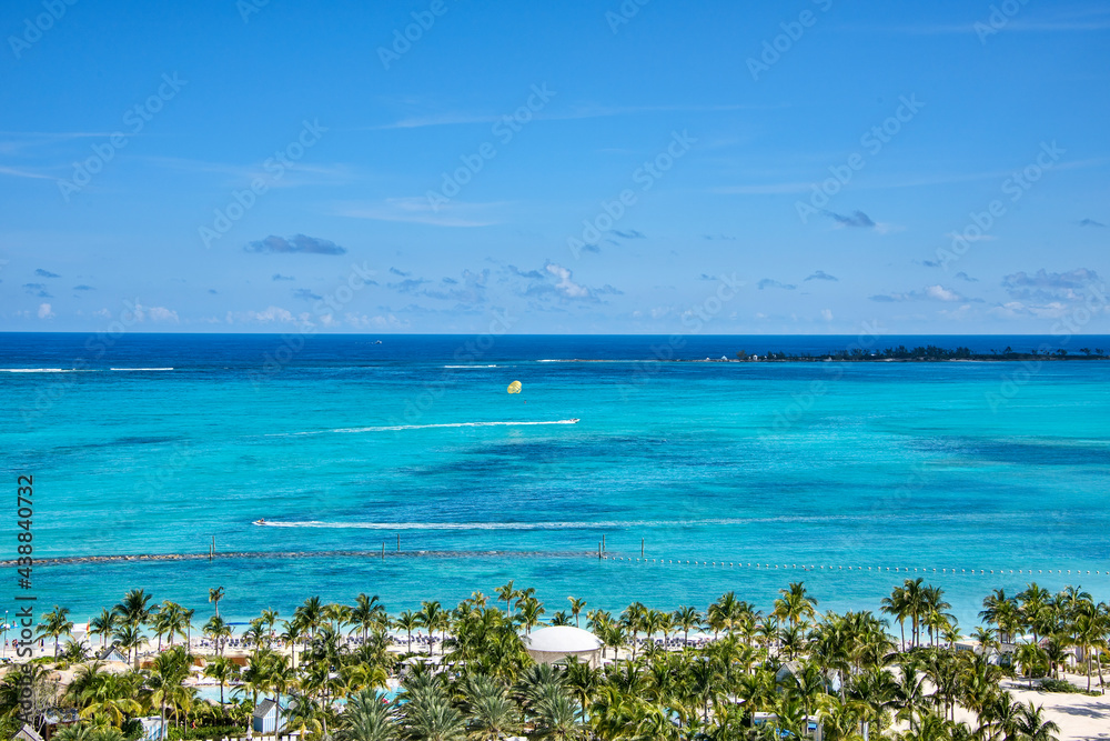Tropical Landscape in the Bahamas