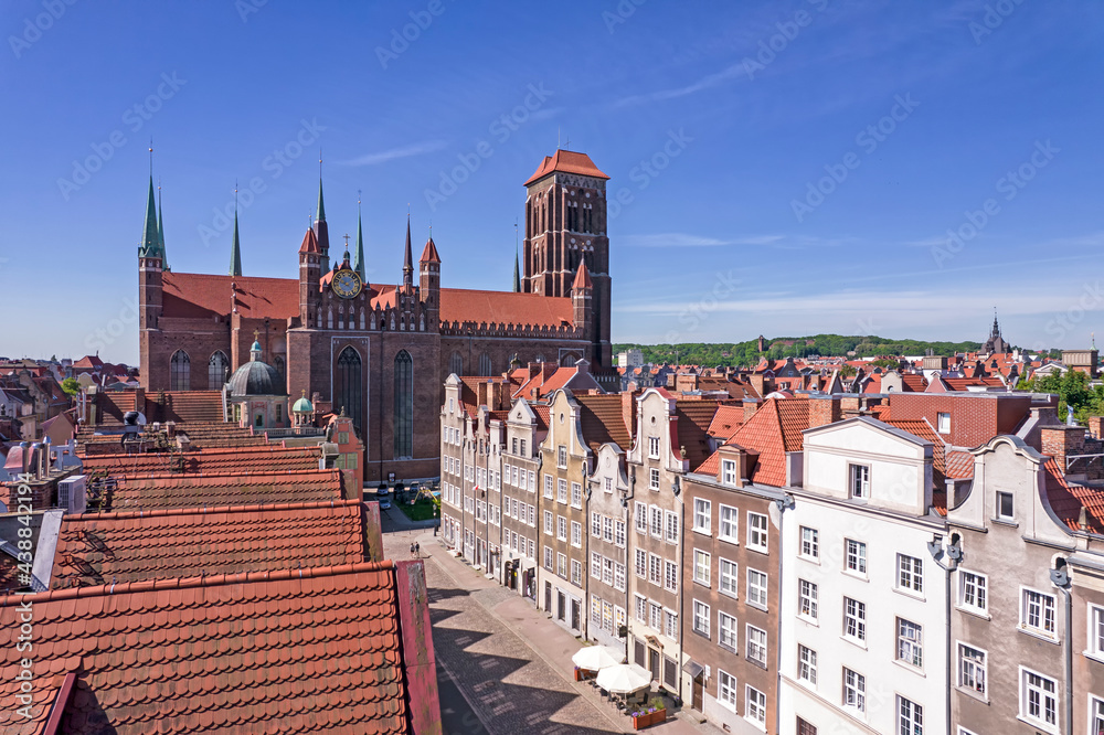 Obraz premium Old Town of Gdańsk, Poland. 
