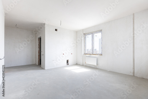 Wallpaper Mural interior of the apartment without decoration in gray colors Torontodigital.ca