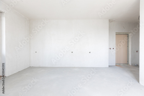 Wallpaper Mural interior of the apartment without decoration in gray colors Torontodigital.ca