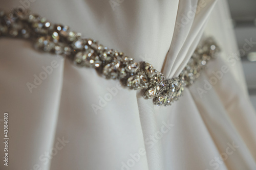 detalle vestido novioa