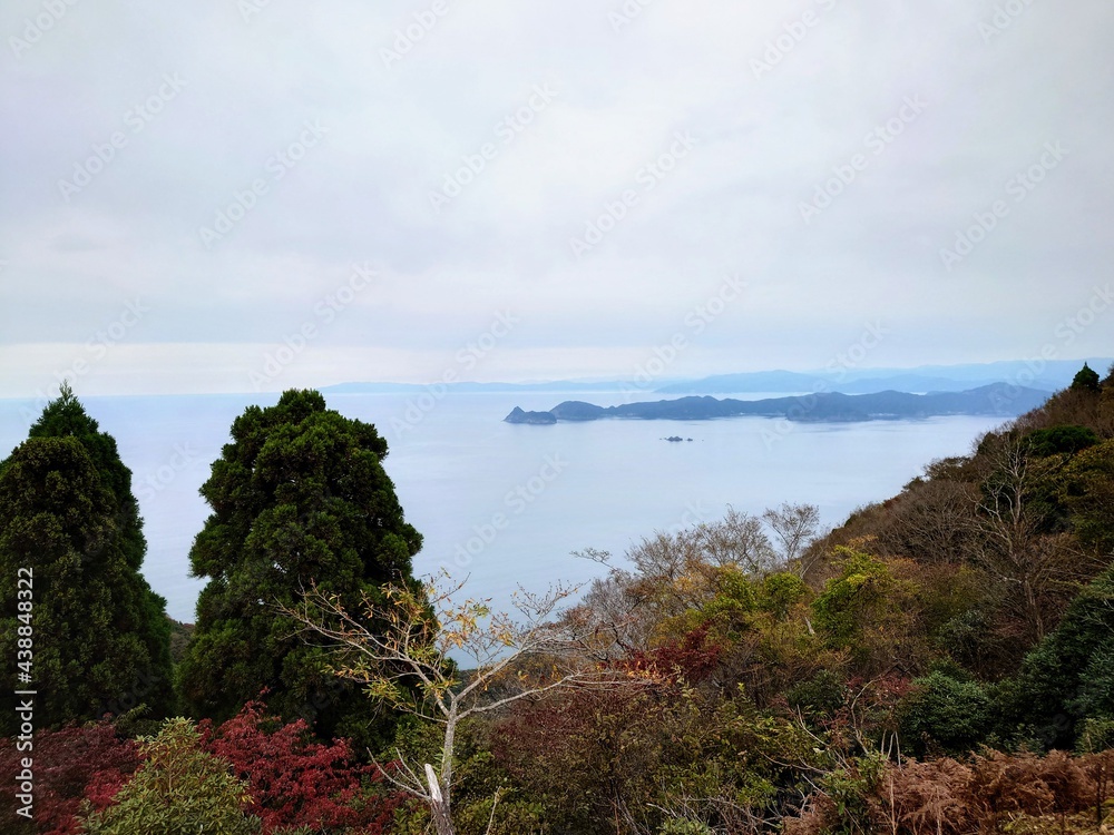 Fototapeta premium view from the beach