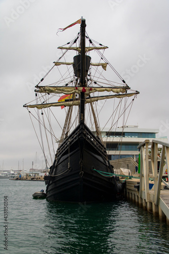El Galeón Andalucía, réplica del navío español 