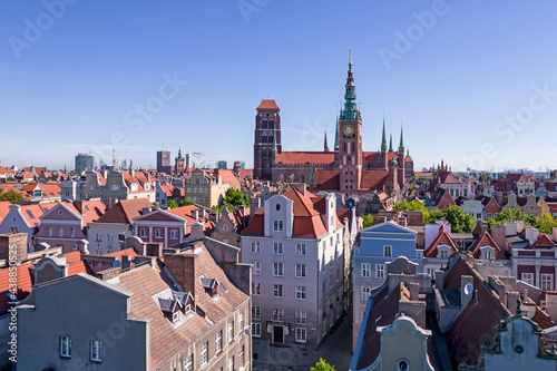 Old Town of Gdańsk, Poland. photo