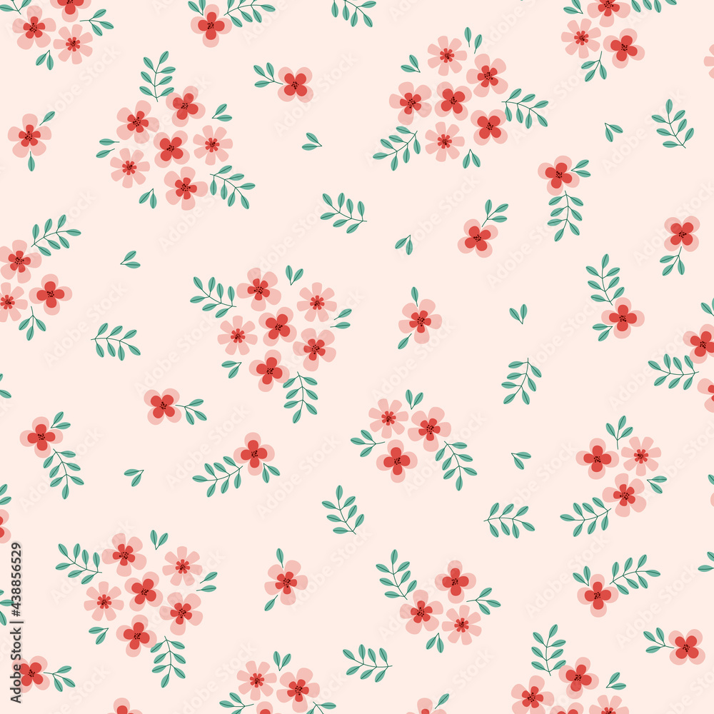 Abstract flower pattern background. Vector illustration. Abstract flower pattern background. Vector illustration.