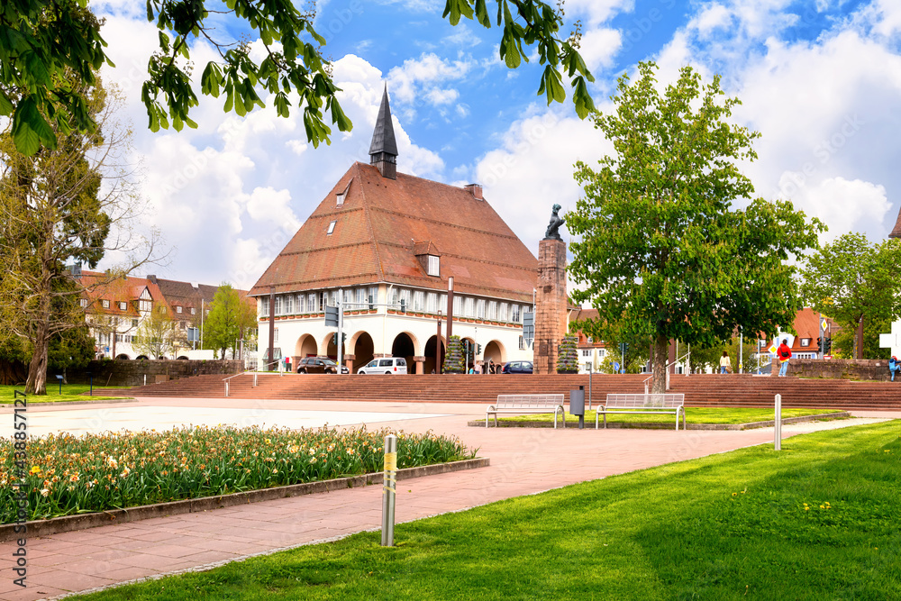 City house with park in in Freudenstadt, Black Forest, Germany