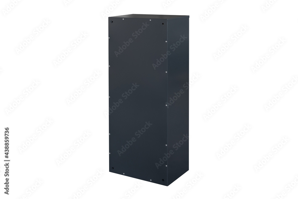 Mailboxes in the condo. metal mailbox with lockable center in condo. Mailbox on the white background isolated Mailboxes in the condo. metal mailbox with lockable center in condo. Mailbox on the white background isolated