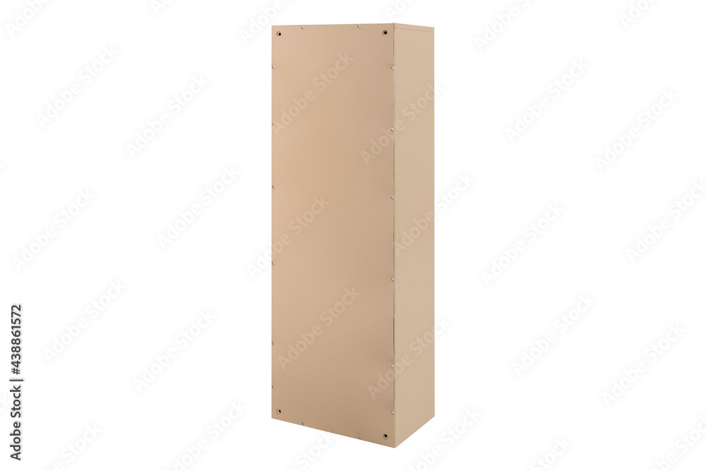 Mailboxes in the condo. metal mailbox with lockable center in condo. Mailbox on the white background isolated Mailboxes in the condo. metal mailbox with lockable center in condo. Mailbox on the white background isolated