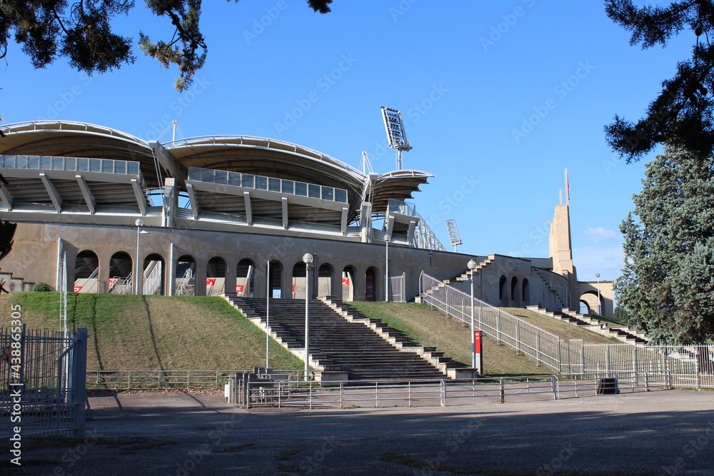 Lyon Rugby Ground Le Matmut Stadium de Lyon, stade de l'equipe lyonnaise de Rugby, le LOU ...