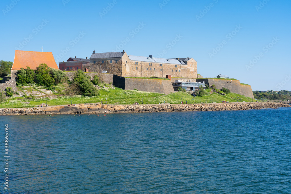 Varberg Fortress in Sweden is a former fortification that was built in the late 13 th century and was expanded in the late 1500s and early 1600s into a strong fortress.