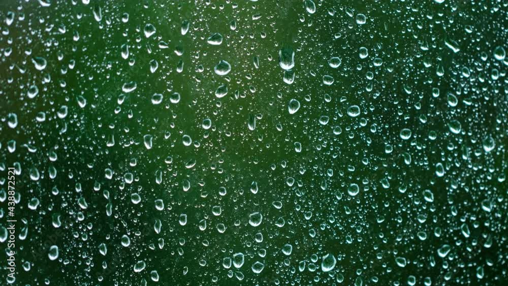 rainy days rain drops on the window surface
