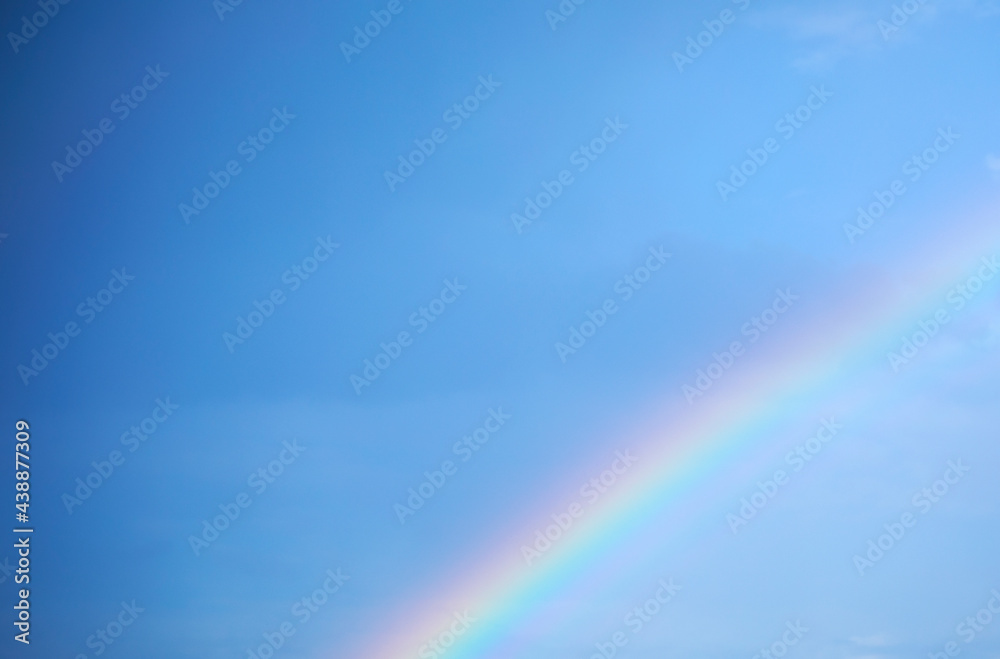 rainbow in the sky. Life. Lifestyle. Background. Sky. Happy day. Background. 