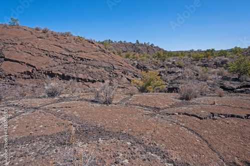 Lava Domes on a Barren Landscape