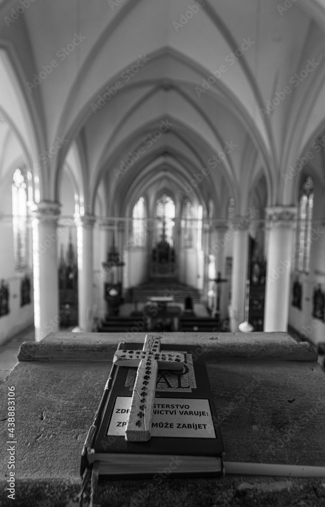 View from the choir stalls of the Catholic Cathedral
