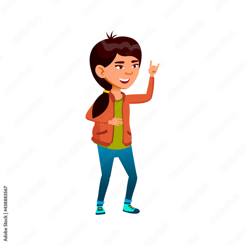 preteen korean girl on rock festival event cartoon vector. preteen korean girl on rock festival event character. isolated flat cartoon illustration preteen korean girl on rock festival event cartoon vector. preteen korean girl on rock festival event character. isolated flat cartoon illustration