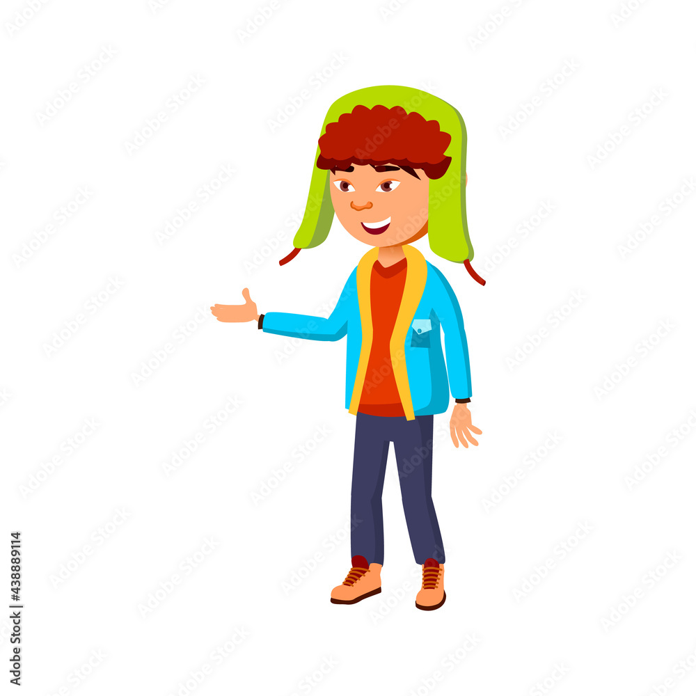 preteen boy in warm hat talking with friends in park cartoon vector. preteen boy in warm hat talking with friends in park character. isolated flat cartoon illustration preteen boy in warm hat talking with friends in park cartoon vector. preteen boy in warm hat talking with friends in park character. isolated flat cartoon illustration