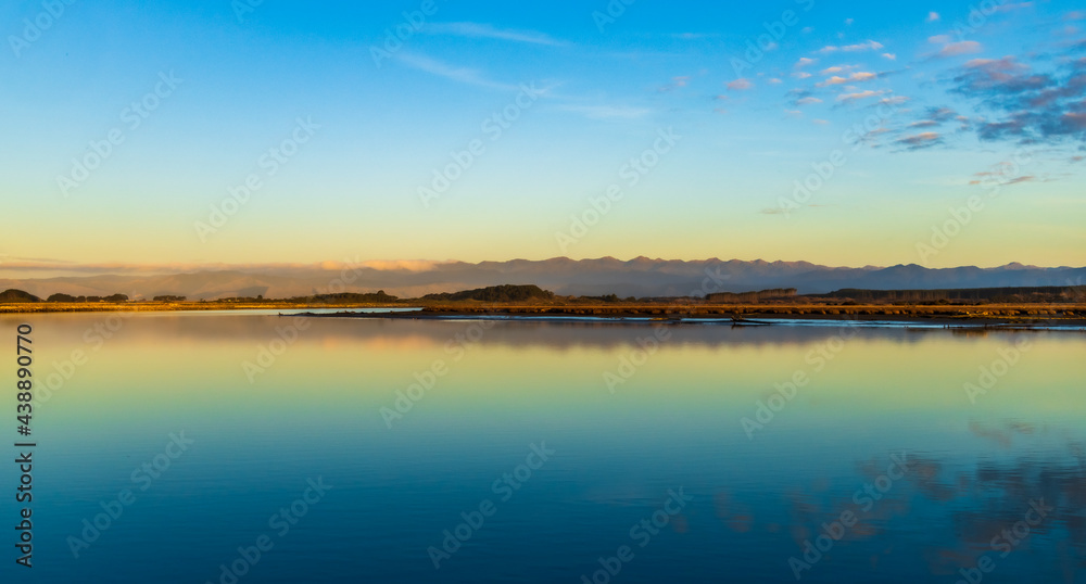 Manawatu River Reflection of Peaceful. Manawatu River Reflection of Peaceful.