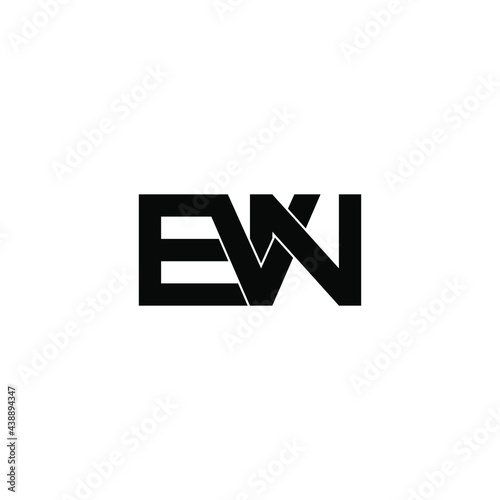 evn letter original monogram logo design photo