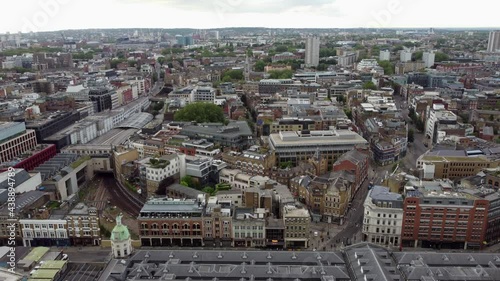 Farringdon towards Clerkenwell, City of London, England