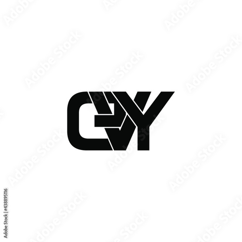 evy letter original monogram logo design photo