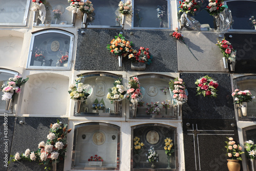 Cemetery in Spain photo