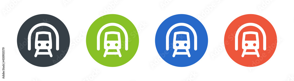 Train icons sign set. Transportation concept Train icons sign set. Transportation concept