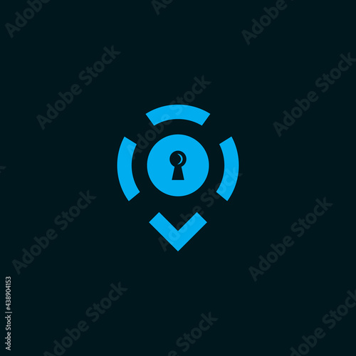 lock pin logo