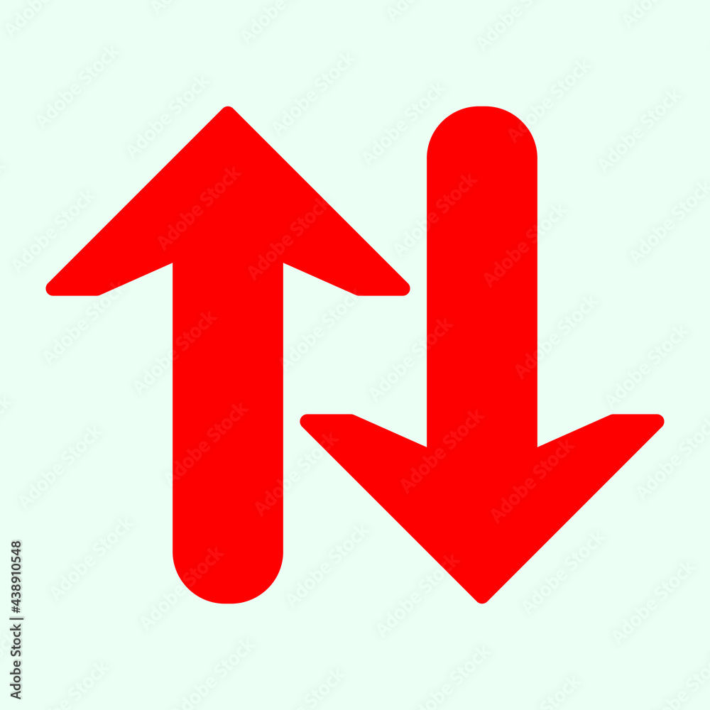 red arrow icon