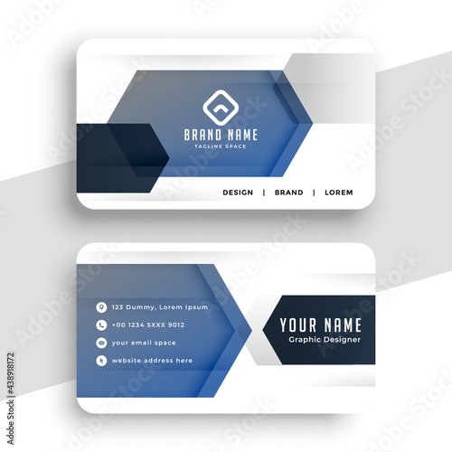 brand vising card professional design