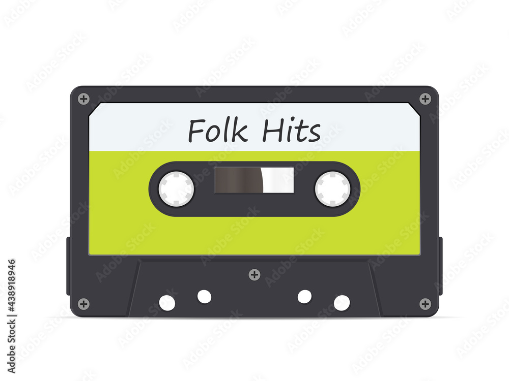 Cassette tape folk hits
