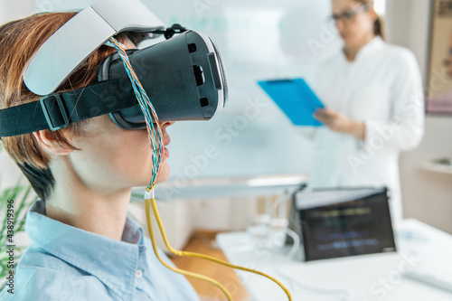 Fototapeta Virtual Reality Biofeedback Training