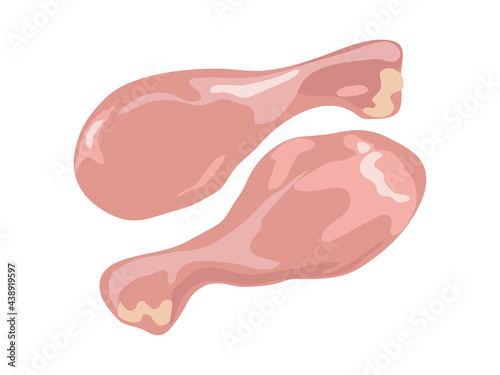 Chicken leg raw meat