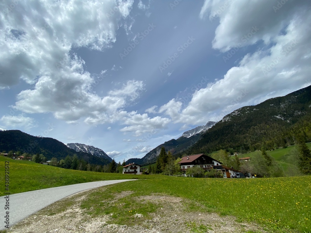 Steinberg am Rofan in den Brandenberger Alpen în der Nähe vom Karwendel und Achensee 