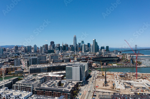 Amazing Aerial Photo of the San Francisco skyline